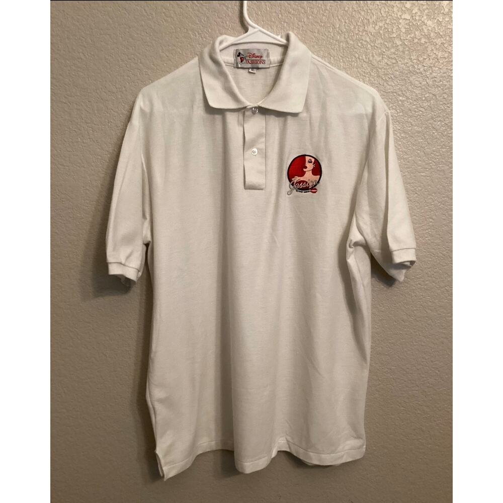 NWOT Vintage Disney Fashions Jessica Rabbit Who Framed Roger Rabbit 1988 Polo XL